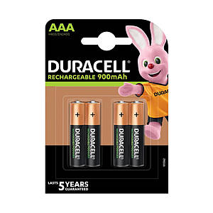 Акумулятори AAA (HR03) Duracell Rechargeable 900mAh (1.2v) 4шт