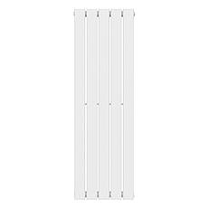 Вертикальний радіатор Largo 376х1200-5, anticor, білий