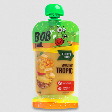 Смуі Тропик (Банан-Ананас-Манго) Bob Snail, 120 г