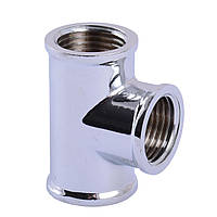 Трійник SOLOMON 1/2″ ВВВ хром 8202