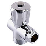 Кран вентильний для пральної машини SOLOMON 1/2″х3/4″х1/2″ А7260, фото 4