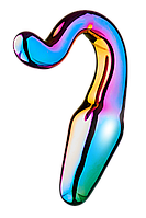 Скляний анальний стимулятор Glamour Glass Sleek Anal Tail Plug