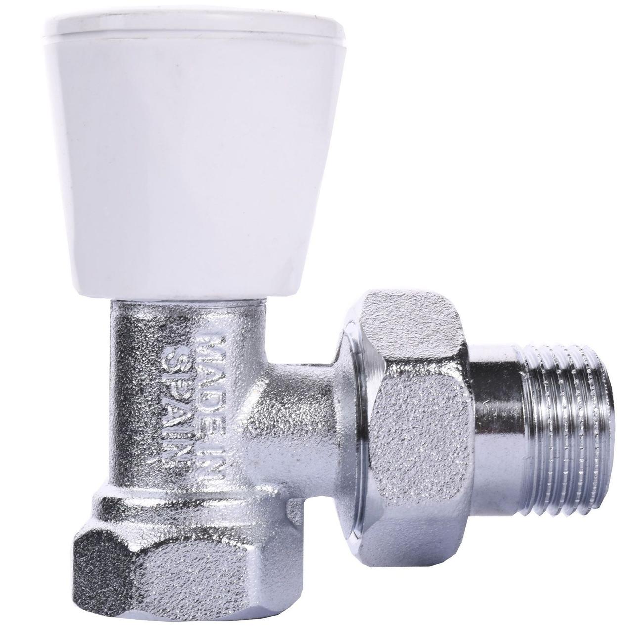 Кран для радіатора кутовий ARCO   1/2″ вентильний 503205, фото 1