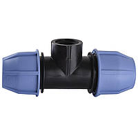 Трійник ПНД Vsplast 40*1*40 &apos;&apos;  ВР 3002