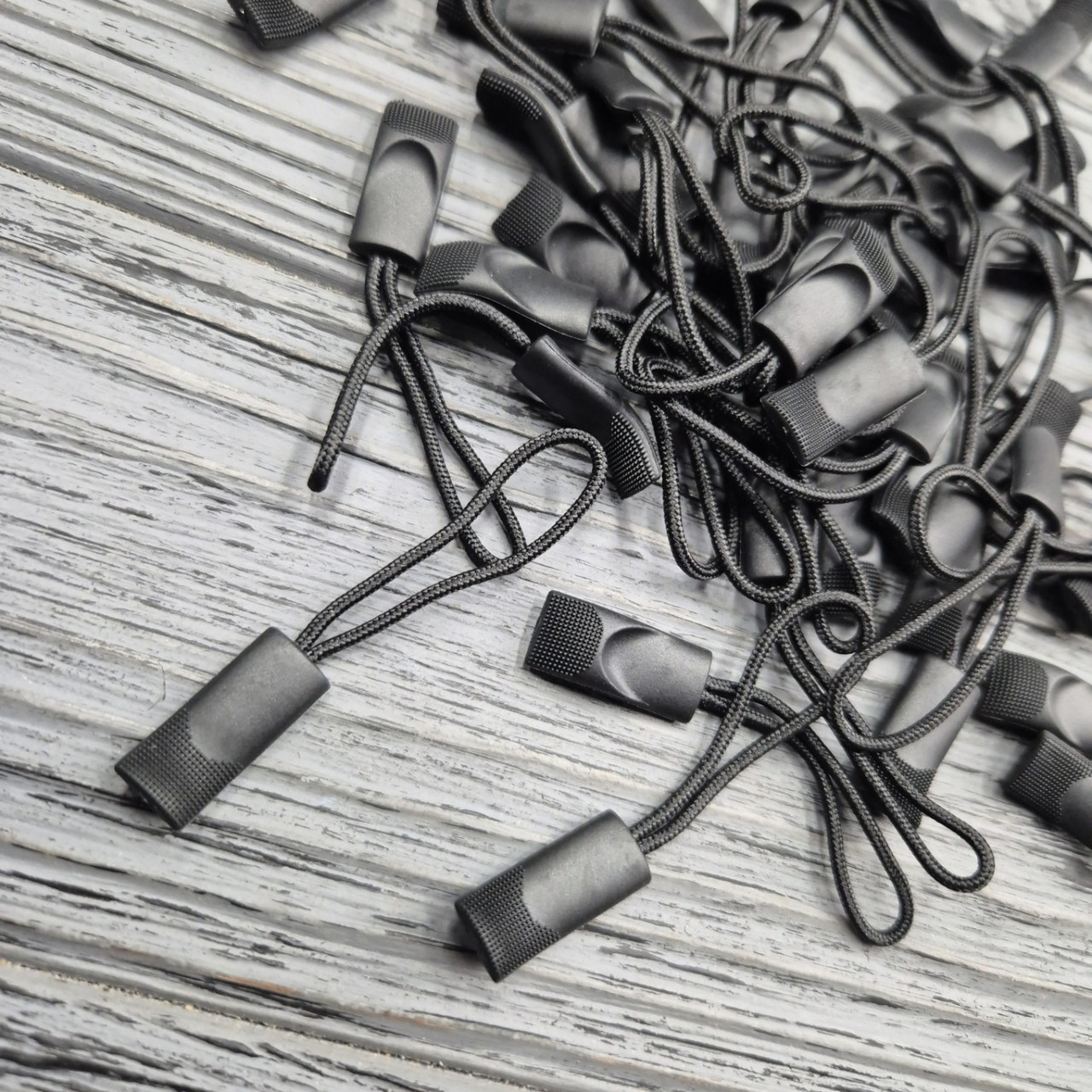 Пулер для бігунка №61 Чорний (100 шт), фото 1