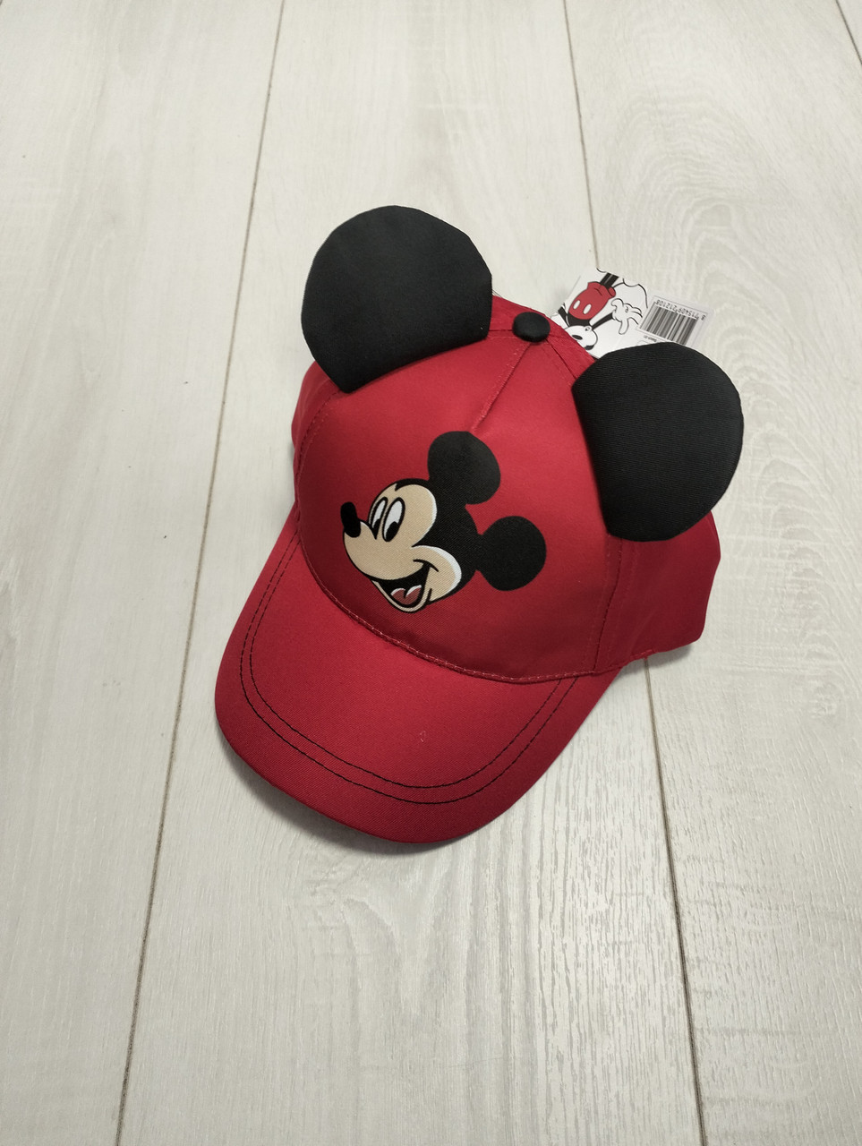 Кепка дитяча червона Міккі маус Disney 52см, фото 1