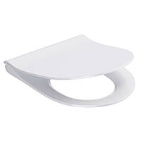 Кришка для унітазу Cersanit ZEN CITY URBAN HARMONY OVAL slim дюропл. вільнопадаюче, легкознімне