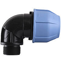 Коліно ПНД Vsplast 50*1 1/2 &apos;&apos; ЗР 4003