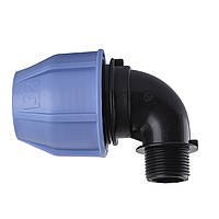 Коліно ПНД Vsplast 50*2 ЗР &apos;&apos; 4003