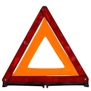 Знак аварійної зупинки пластикова упаковка автомобільний