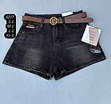 Жіноча джинсова спідниця-шорти 8277 S,M,L,XL упаковка 4 шт, фото 2