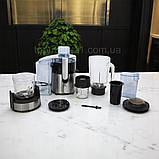 Кухонний комбайн Top Kitchen 4в1 3200Вт із соковижималкою 1л подрібнювачем кавомолкою та блендером на 2 швидкості, фото 4