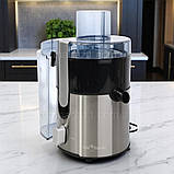 Кухонний комбайн Top Kitchen 4в1 3200Вт із соковижималкою 1л подрібнювачем кавомолкою та блендером на 2 швидкості, фото 5