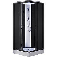 Душовий бокс квадратний NIDA L90GBB (L90B) BRAVO (4уп.)