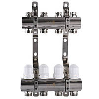 Колектор з регуляторами та кріпленням ECO 001С 1″x4