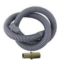 Шланг зливний для побутових пральних и посудом.машин ″Waterstal″ 1,0 м