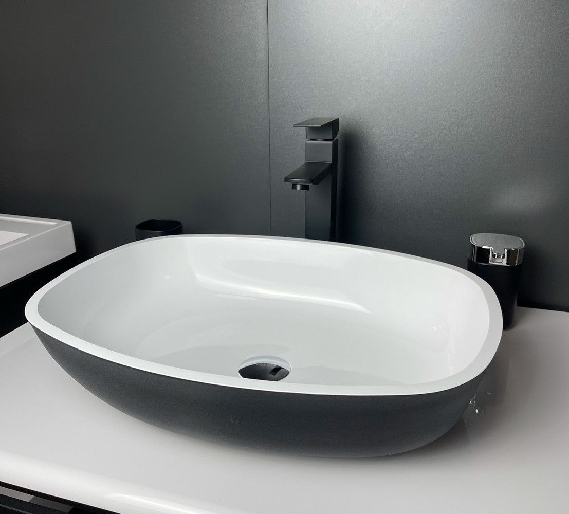 Умивальник зі штучного каменю, гарантія 5 років, фото 1