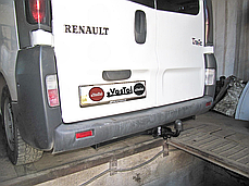 Фаркоп Renault Trafic II 2001-2014 (Рено Трафік 2) без підрізу бампера, фото 3