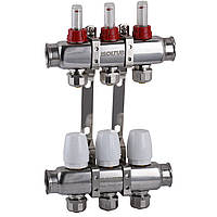 Колектор ISOLTUBEX SPAIN INOX AISI-304 нержавіюча сталь CO-3  (1″х3)