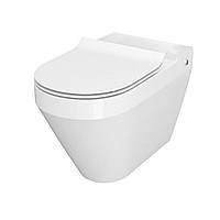 Унітаз компакта Cersanit CREA 010/020 OVAL з сидінням дюропл SLIM LIFT (без бачка)