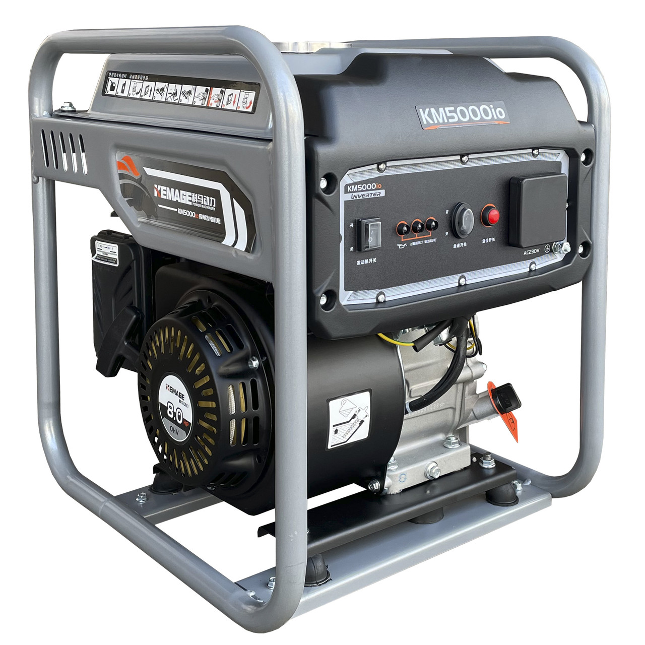 Генератор бензиновий інверторний KEMAGE KM5000io-1, фото 1