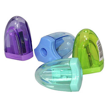 Стругачка для олівців з контейнером ергономічна ТЧ67 G-Rich