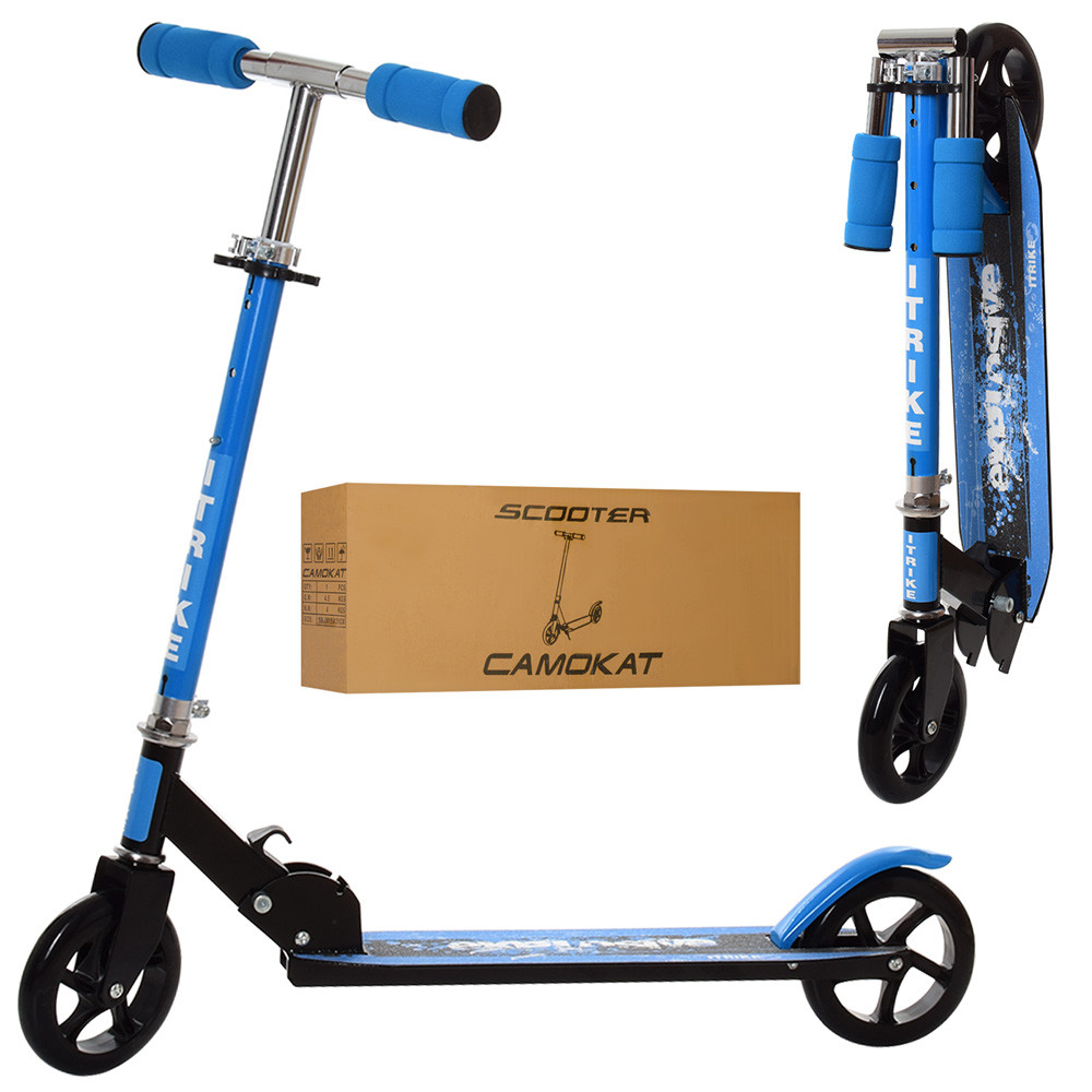 Дитячий триколісний самокат трюковий SR 2-005-BLB, фото 1