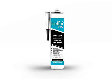 Герметик 280мл санітарний акриловий SANITARY ТМ BELLINI FIX FG