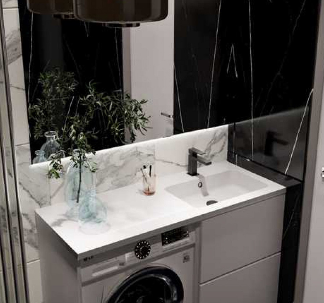 Умивальник під пральну машину 120 х 47,8 см, фото 1