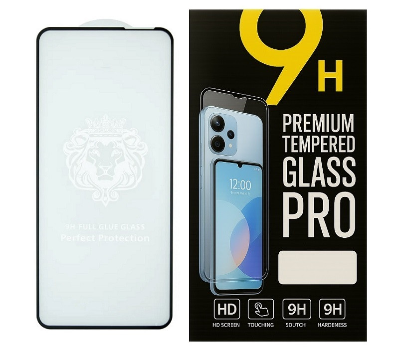 Захисне скло Lion для Realme 6 / RMX2001 з чорною рамкою