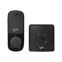 Дверний WiFi дзвінок Light Vision VLC-DR10T(Tuya) Black з ІЧ-датчиком руху (75-00186)