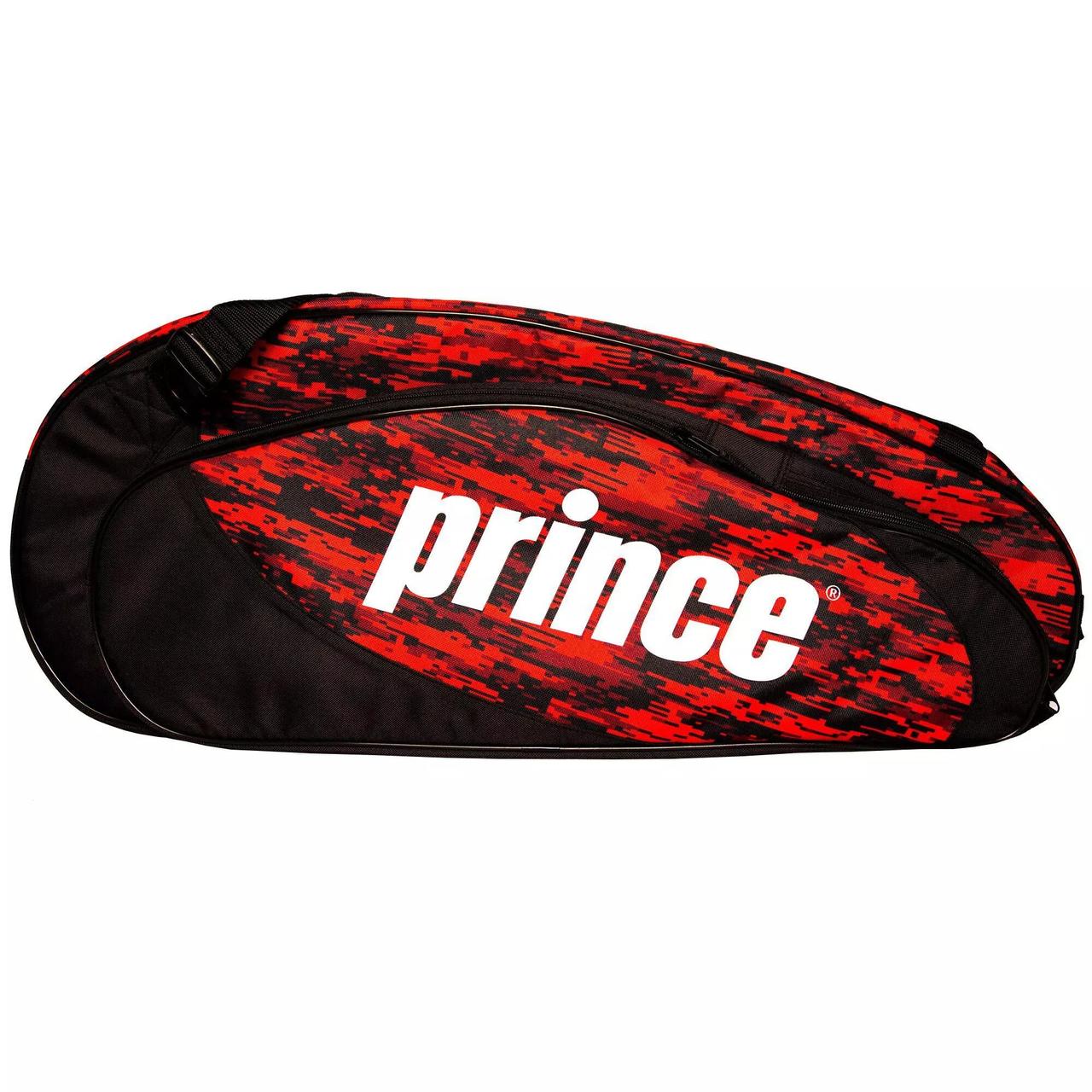 Сумка чохол Prince Tour team squash collection black/red 6P885017 (Оригінал), фото 1