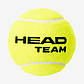М'ячі для тенісу Head Team 3B 3 шт. 575703 (Оригінал), фото 2