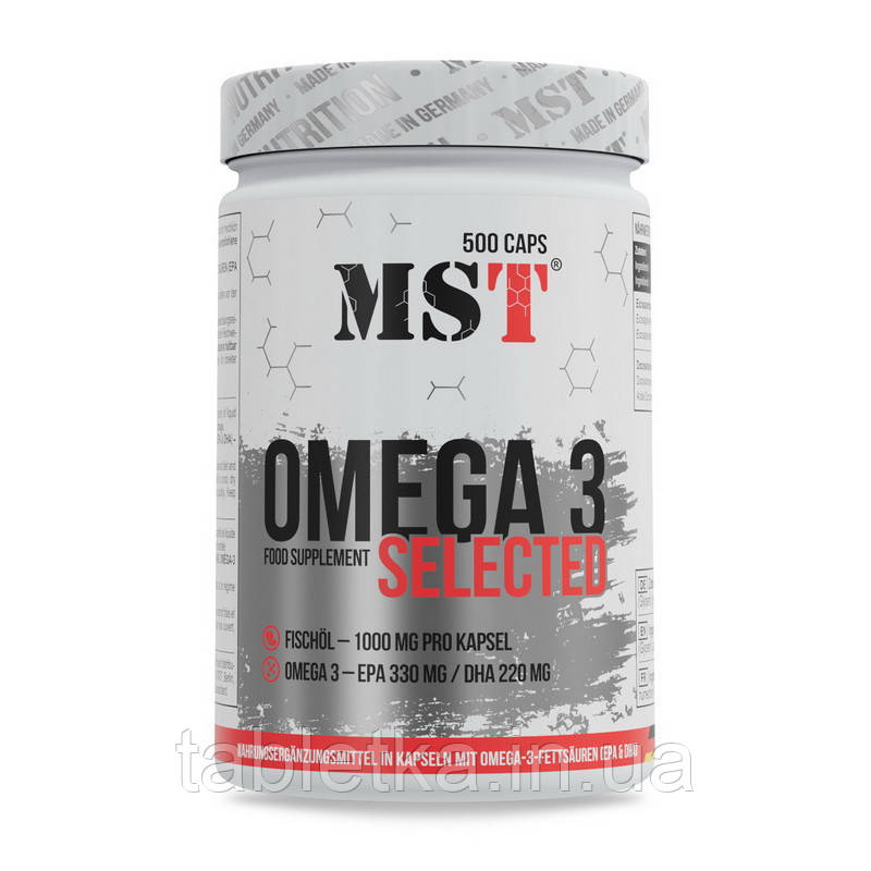 Omega 3 Selected (500 softgels)