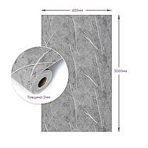 Самоклеюча стінова PET плитка у рулоні 600х3000х2мм SW-00001702, фото 3