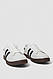Кросівки жіночі шкіра, колір біло-чорний, 248RL2420-7, фото 3
