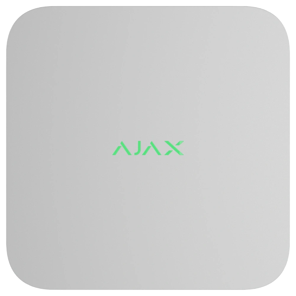 Ajax NVR DC (16ch) white Відеореєстратор
