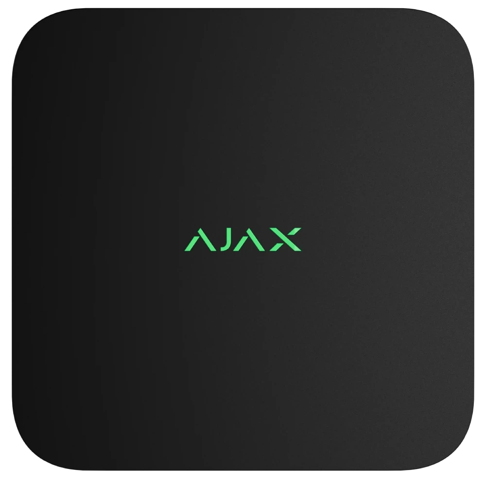 Ajax NVR DC (8ch) black Відеореєстратор