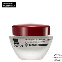Денний крем для обличчя «Пружність і гладкість» SPF 20, Avon Anew для шкіри 35+