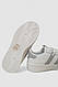 Кросівки жіночі шкіра, колір біло-сірий, 248RJH900-10, фото 5