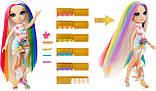 Лялька Rainbow High Hair Chalk & Style Amaya - Рейнбоу Хай Амайя (Веселка) з райдужною крейдою для укладання волосся ., фото 4