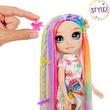 Лялька Rainbow High Hair Chalk & Style Amaya - Рейнбоу Хай Амайя (Веселка) з райдужною крейдою для укладання волосся ., фото 5