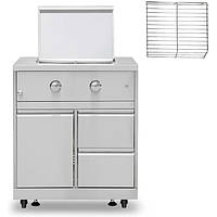 Вбудований модуль з подвійною газовою конфоркою з нержавіючої сталі GRILLI 777333 Код: 105968