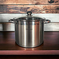 Каструля 8л із нержавіючої сталі індукція Vinnarc 5308VN