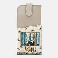 Шкіряний чохол для окулярів Yoshi Y4309 (Country Cottage Warm Grey)