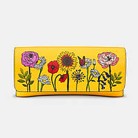 Шкіряний чохол для окулярів Yoshi Y4308 (Wildflowers)