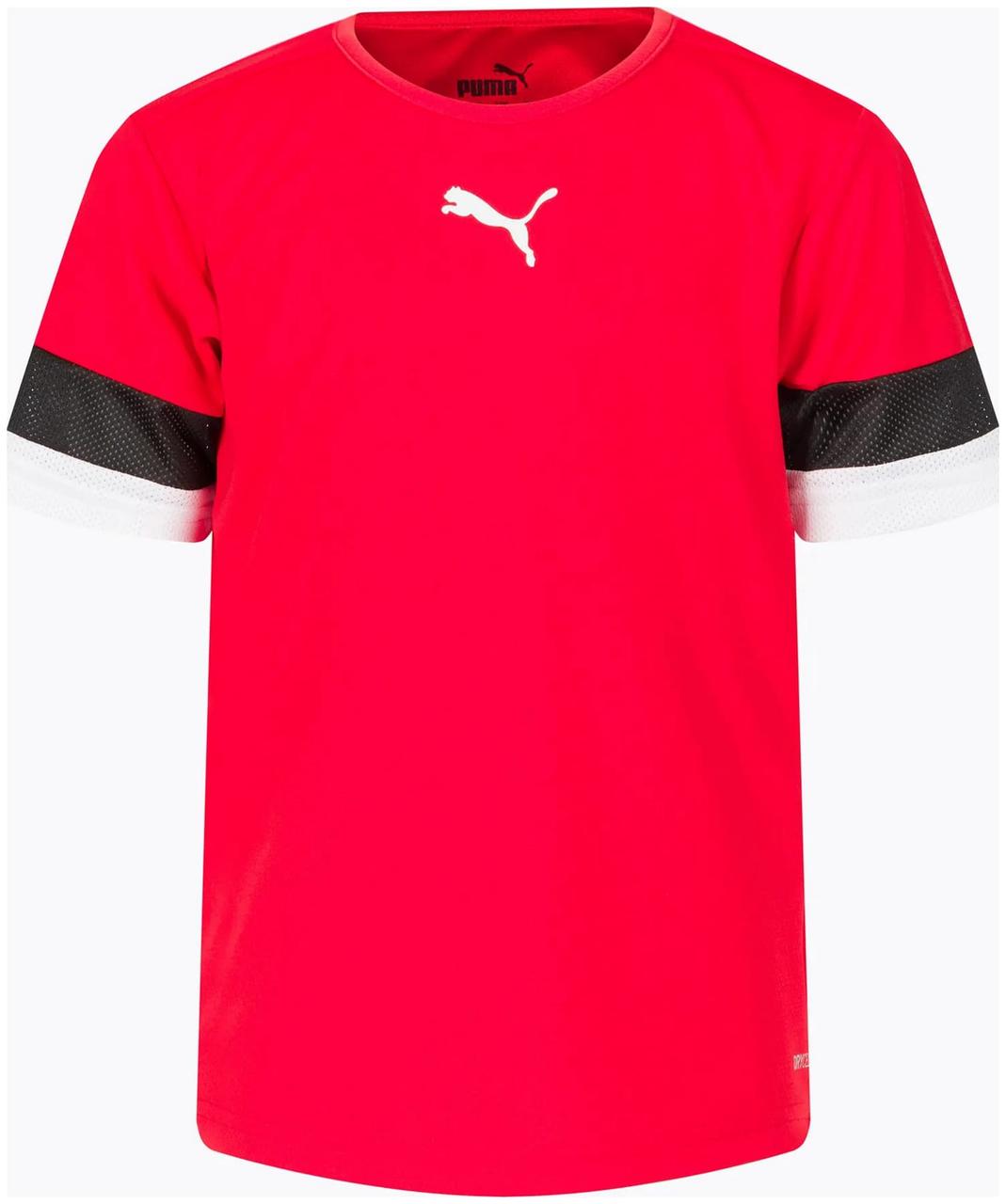Футболка Puma teamRISE Jersey Jr червоний Діт 128 см, фото 1