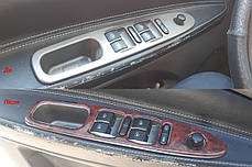 Накладки на панель великий к-т Карбон для Chery Tiggo 1, фото 2