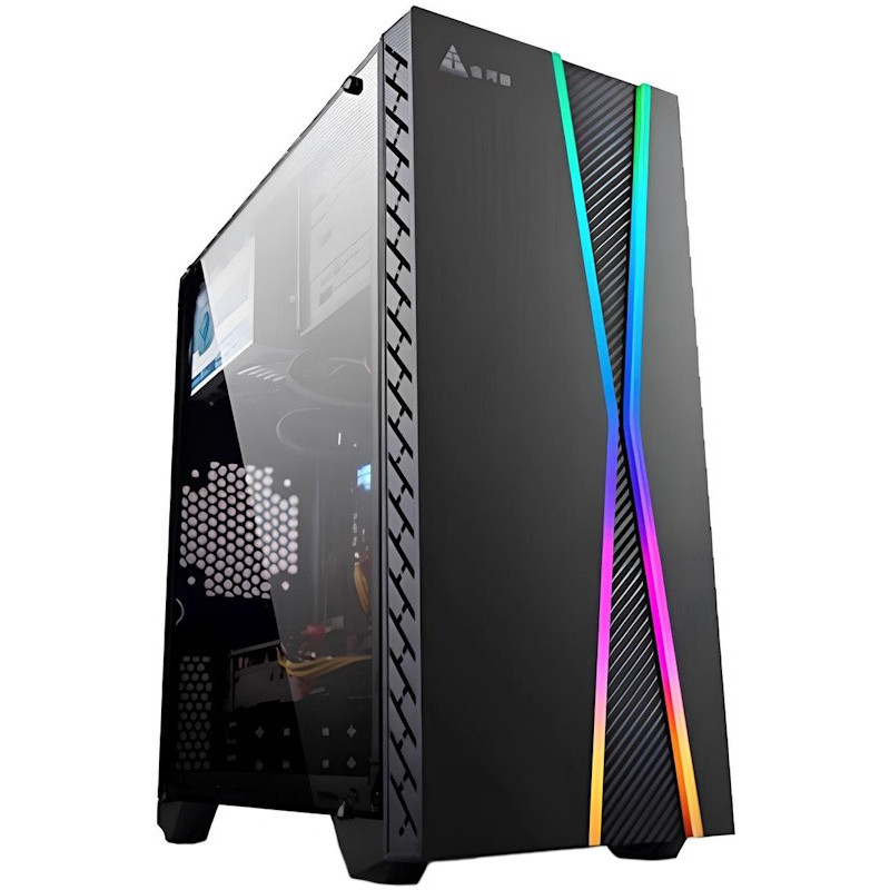 Корпус Golden Field M8B Black 500W mini-ITX/miniATX/microATX DS