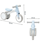 Біговел дитячий триколісний MoMi TEDI від 1 року Компактний велобіг для малюків, фото 5